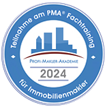 Teilnahme am PMA Fachtraining für Immobilienmakler 2024